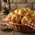 Garlic Knots Catering Basket
